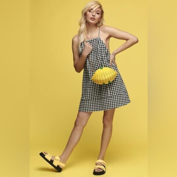 NWT Size M - Anthropologie Apron-Style Mini Dress (NWT US$ 148) - Picture 3 of 15